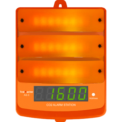 TrolMaster Carbon-X CO2 Alarm Station (amber light) LED display indicator cable set - Image 2