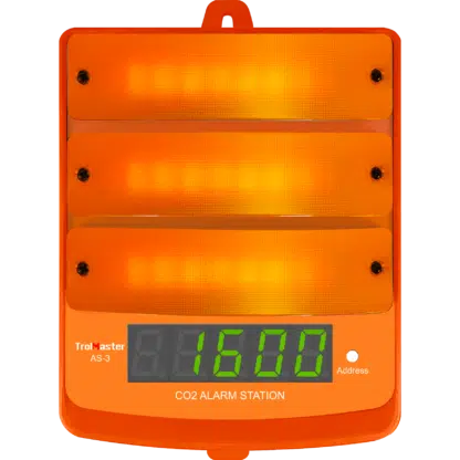 TrolMaster Carbon-X CO2 Alarm Station (amber light) LED display indicator cable set - Image 2