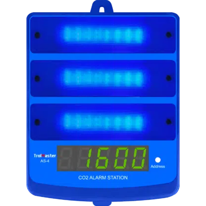 TrolMaster Carbon-X CO2 Alarm Station (blue light) LED display indicator cable set - Image 2