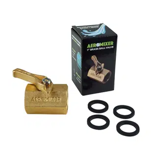 Aeromixer 1" Ball Valve - Hydroponic Water Pumps