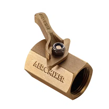 Aeromixer 1" Ball Valve - Hydroponic Water Pumps - Image 3