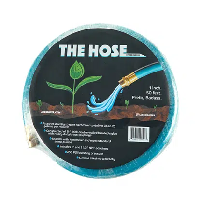 Aeromixer The Hose 50 Foot 1-in x 50-ft Heavy-Duty Vinyl