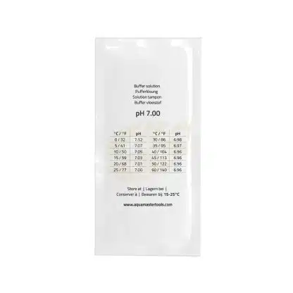 Aquamaster - 25x20ml pH7.00 calibration solution - Image 3